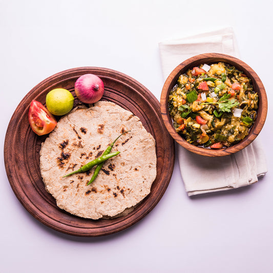 Frozen Jowar Bhakri: Ready-to-Cook Traditional Indian Flatbread pack of 5