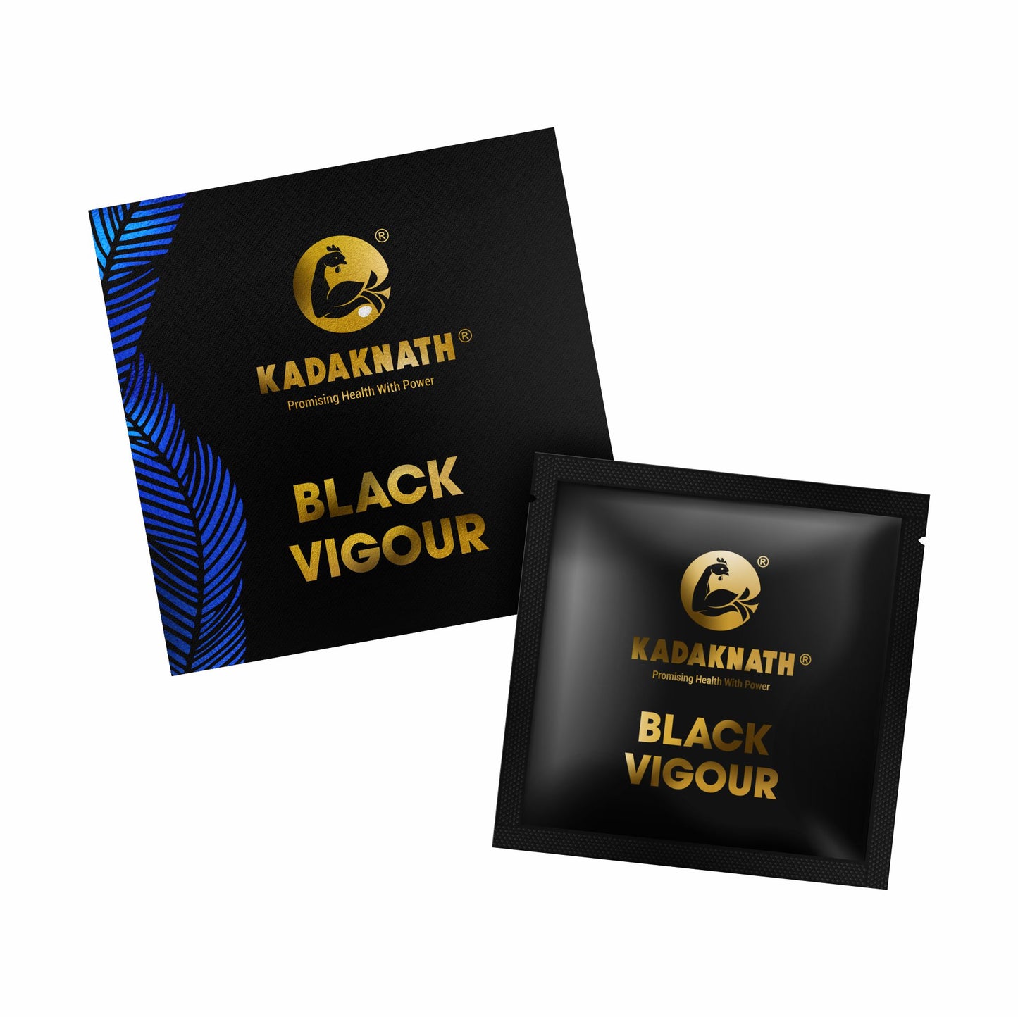 Kadaknath Black Vigour Powder For Instant Strength, Stamina And Power 10gm Single Dose For Men